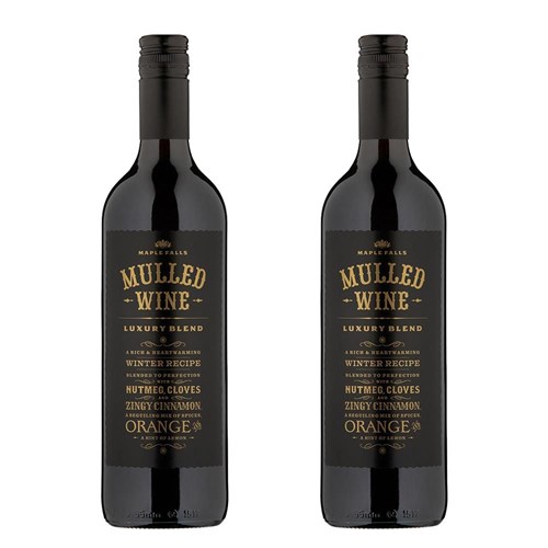 Maple Falls Mulled Wine 75cl Twin Set
